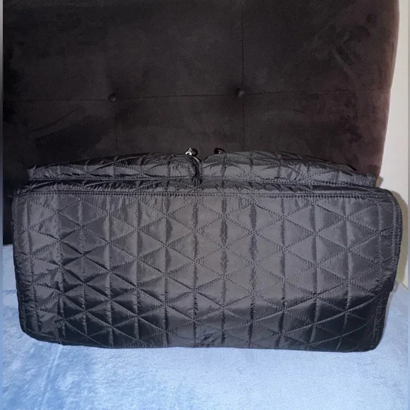 Kate Spade Carmella Quilted Weekend/Travel Bag Black - Picture 5 of 8